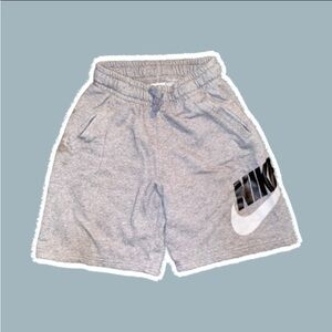 Nike sweat shorts.
